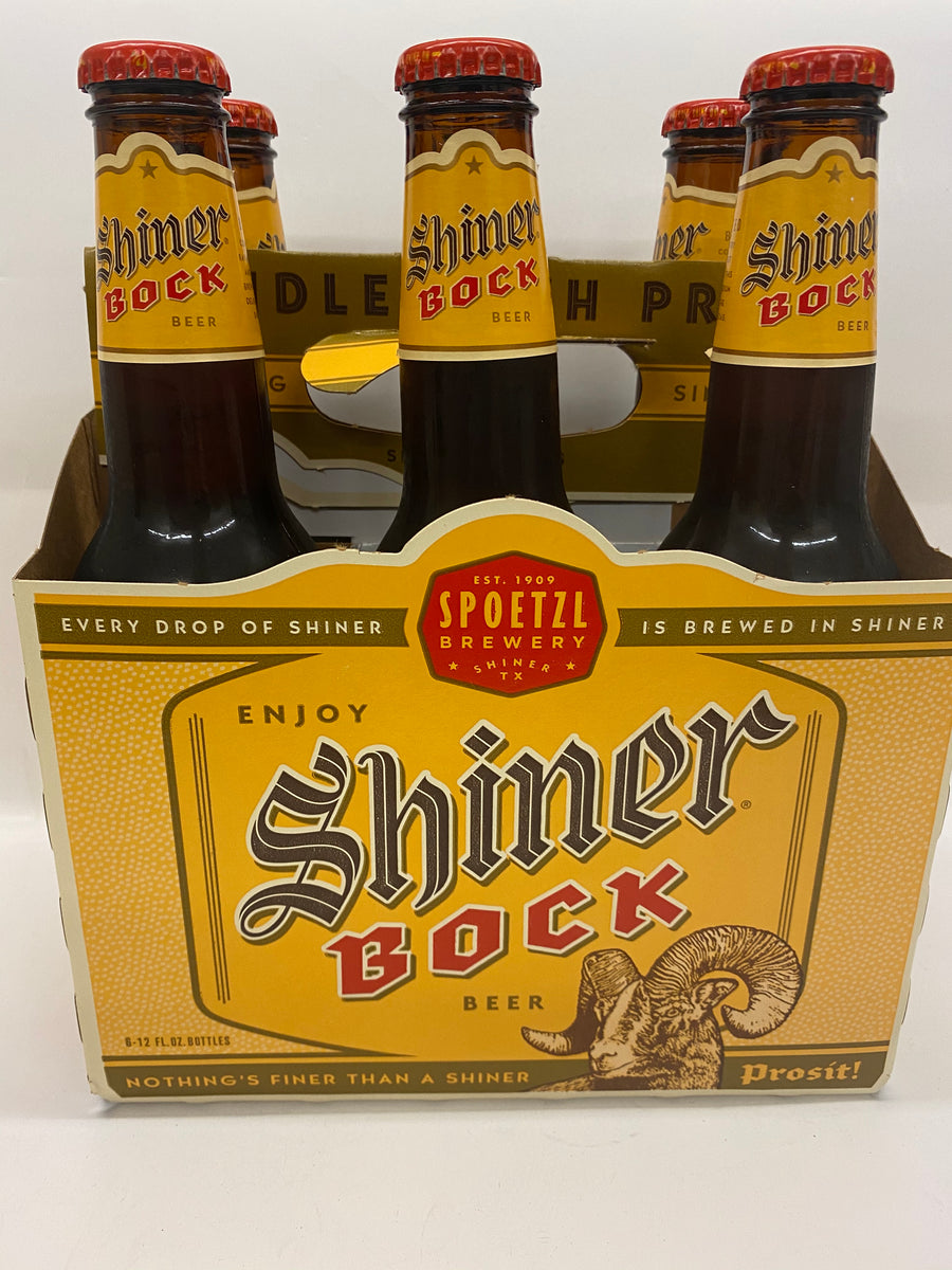 Shiner Bock 12 oz Glass Bottle