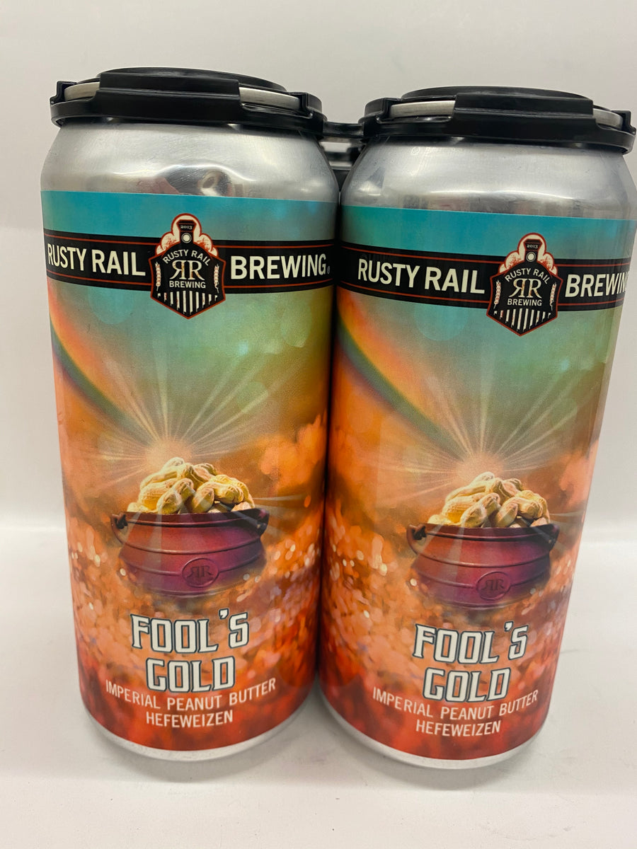 RUSTY RAIL FOOLS GOLD CAN 16OZ – Washington Beer Shop