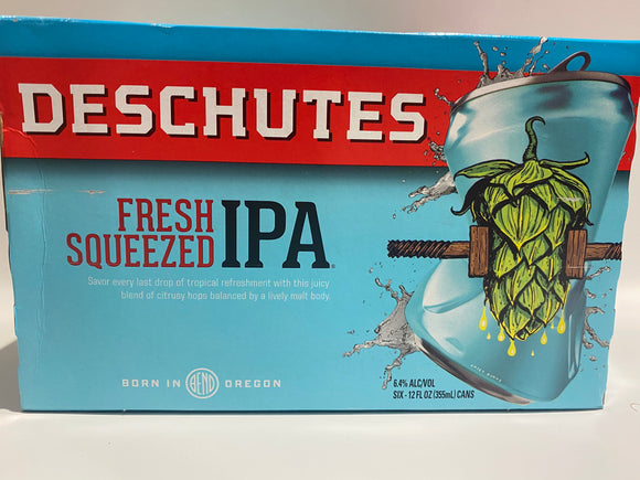 DESCHUTES FRESH SQUEEZE CAN 6PK