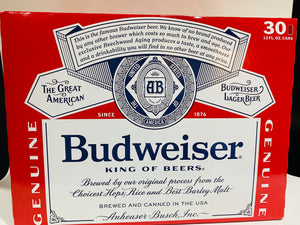 BUDWEISER CAN 30PK