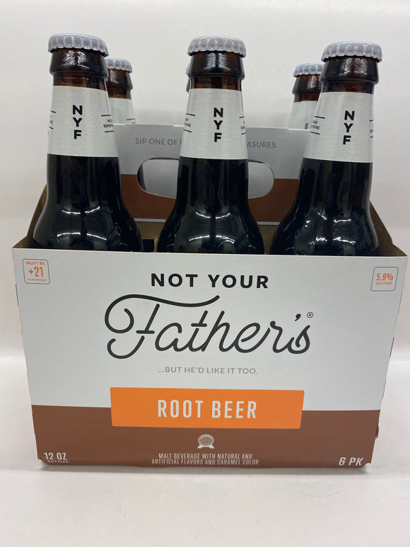 NOT YOUR FATHERS ROOT BEER NR 6PK