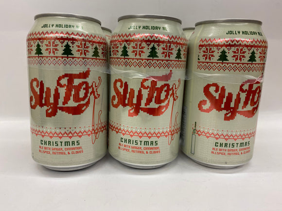 SLY FOX CHRISTMAS CAN 6PK